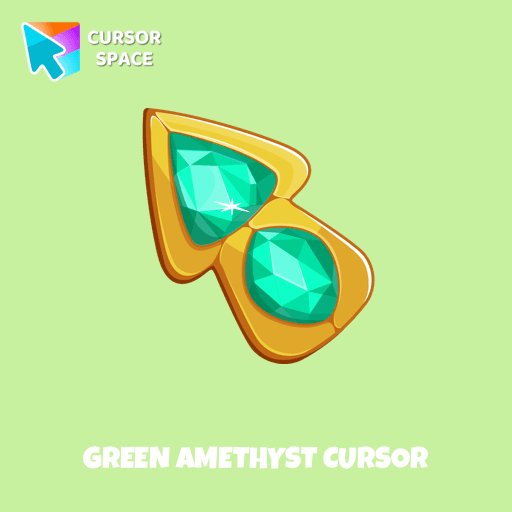 Green Amethyst cursor pointer cursor